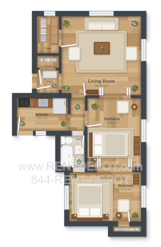 Remodeled 2-Bedroom Apartment at Historic Donaldson Arms property image